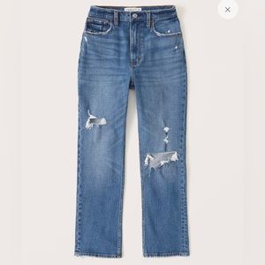 Curve Love Ultra High Rise Ankle Straight Jean